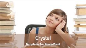  Presentation with teen girl tech - Audience pleasing slides consisting of education - portrait of a young beautiful backdrop and a ocean colored foreground