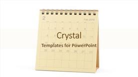  Presentation with february - Audience pleasing slides consisting of desktop calendar - february 2010 isolated backdrop and a  colored foreground