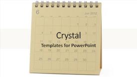  Presentation with june - Amazing presentation design having desktop calendar june 2012 in isolated white background backdrop and a lemonade colored foreground