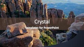  Presentation with south africa - PPT layouts consisting of desolate - valley of desolation camdeboo national background and a tawny brown colored foreground