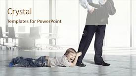  Presentation with passed away - PPT layouts featuring don't go away daddy background and a cream colored foreground