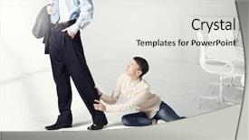  Presentation with leave - Theme having don't leave me alone background and a white colored foreground