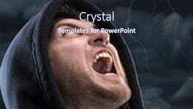  Presentation with despair - Slide deck featuring despair-bandit-screaming-to-dark background and a wine colored foreground