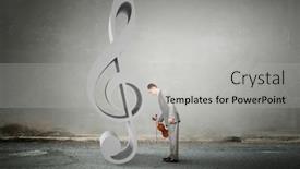  Presentation with media - Cool new PPT layouts with despaired-to-succeed-mixed-media backdrop and a light gray colored foreground