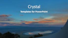  Presentation with world heritage - Slide deck consisting of destination for safaris this conservation background and a teal colored foreground