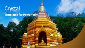  Presentation with chiang mai - Amazing presentation theme having destination of chiang mai thailand backdrop and a  colored foreground