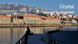  Presentation with europe history - Audience pleasing slides consisting of destinationsin europe the city boast backdrop and a  colored foreground