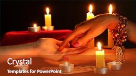  Presentation with black hand - Amazing presentation design having destiny - reading the lines hand backdrop and a tawny brown colored foreground