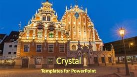  Presentation with world war - Colorful PPT layouts enhanced with destroyed during 2 world war backdrop and a tawny brown colored foreground