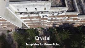  Presentation with summer camp - Beautiful slides featuring destruction-of-the-remnants backdrop and a wine colored foreground