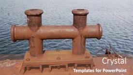  Presentation with chernobyl - Amazing PPT theme having detail abandoned vessel lost city near chernobyl area modern ruins ukraine kiev region backdrop and a coral colored foreground