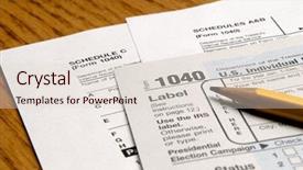  Presentation with current - PPT theme enhanced with detail closeup of current tax background and a lemonade colored foreground