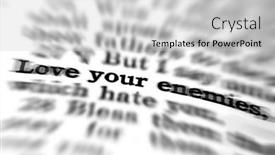  Presentation with scripture - Slide deck featuring detail-closeup-of-new-testament background and a light gray colored foreground