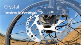  Presentation with jin ding monastry mountain - PPT theme consisting of  background and a  colored foreground