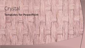  Presentation with weaving - PPT layouts having detail-hand-craft-of-weaving background and a lemonade colored foreground