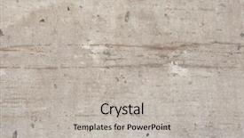  Presentation with paint - Presentation theme featuring detail of a vintage door background and a light gray colored foreground