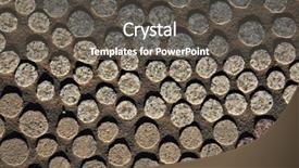  Presentation with aboriginal art - Amazing PPT theme having detail of aboriginal mosaic backdrop and a dark gray colored foreground