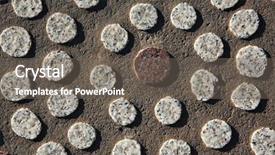  Presentation with aboriginal art - Slides consisting of detail of aboriginal mosaic background and a gray colored foreground