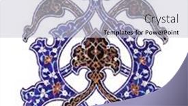  Presentation with mosaic - Presentation enhanced with detail-of-ancient-mosaic-walls background and a  colored foreground