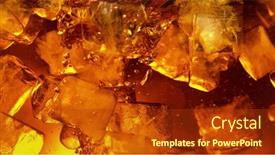  Presentation with alcoholic - Colorful PPT theme enhanced with detail-of-cola-or-alcoholic backdrop and a tawny brown colored foreground