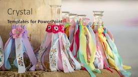  Presentation with events and decoration presentation - PPT layouts consisting of detail-of-folk-decoration background and a  colored foreground