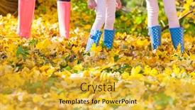  Presentation with lawyer client meeting wearing mask - Presentation design with detail-of-mum-and-daughters background and a yellow colored foreground