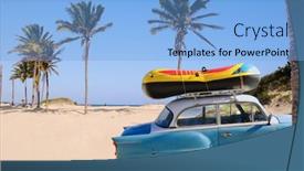  Presentation with beach sands - 