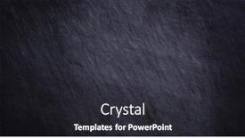  Presentation with slate - PPT theme having detail of real black slate background and a dark gray colored foreground
