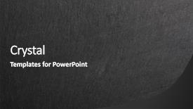  Presentation with slate - Cool new PPT theme with detail of real black slate backdrop and a dark gray colored foreground