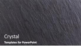  Presentation with slate - Slides enhanced with detail of real black slate background and a dark gray colored foreground