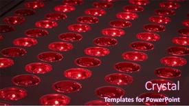  Presentation with pain relief - PPT layouts with detail-of-red-light-therapy and a  colored foreground