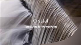  Presentation with rocks - Presentation design enhanced with detail-of-river-cascade-over background and a  colored foreground