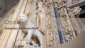  Presentation with croatia - Slides with detail-of-the-radovan-s background and a mint green colored foreground