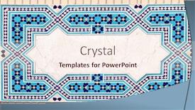  Presentation with mosaic - PPT layouts featuring detail-of-traditional-persian-mosaic background and a cream colored foreground