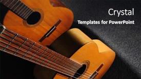  Presentation with acoustic - Theme consisting of detail-of-two-old-wooden background and a black colored foreground