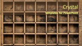  Presentation with grunge vintage music notes - Presentation theme having detail-of-vintage-grunge-wood background and a tawny brown colored foreground