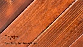  Presentation with texture - Colorful slide deck enhanced with detail-of-wooden-planks-texture backdrop and a red colored foreground