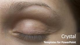  Presentation with closed - Presentation theme having brand social media networking connecting online concept background and a light gray colored foreground