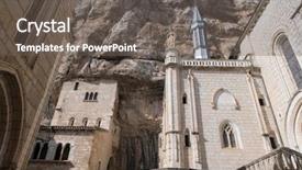  Presentation with virgin mary - Colorful theme enhanced with detail with holy virgin mary backdrop and a  colored foreground