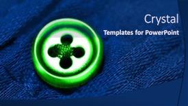  Presentation with green fashion - Presentation having detailed-closeup-macro-of-green background and a navy blue colored foreground