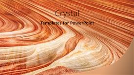  Presentation with natural - PPT theme enhanced with detailed-natural-background-of-petrified background and a red colored foreground