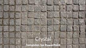  Presentation with road pavement - Beautiful presentation featuring detailed-pavement-road-surface-texture backdrop and a gray colored foreground