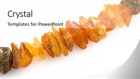  Presentation with light shade nluie - PPT theme having detailed shot of unprocessed amber background and a white colored foreground