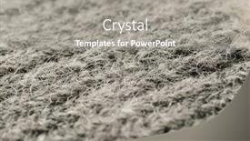  Presentation with wool - Slides enhanced with detailed texture of a wool background and a gray colored foreground