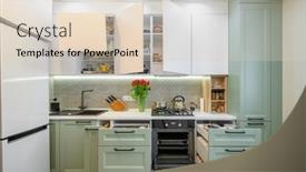  Presentation with teal - Colorful presentation design enhanced with details-of-cozy-well-designed backdrop and a lemonade colored foreground