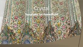  Presentation with buddha - Cool new PPT layouts with details-of-phra-mondop backdrop and a gray colored foreground