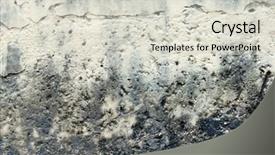  Presentation with stone - Presentation theme having details of sand stone texture background and a lemonade colored foreground