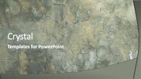  Presentation with marble tile texture stone wall - Presentation enhanced with details of sand stone texture background and a gray colored foreground