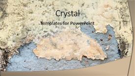  Presentation with sand - Cool new slides with details of sand stone texture backdrop and a soft green colored foreground