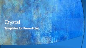  Presentation with marble tile texture stone wall - Colorful slide set enhanced with details of sand stone texture backdrop and a teal colored foreground